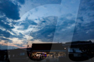 NEWS - Coronavirus: Sonnenuntergang an der Southwest Waterfront in Washington DC