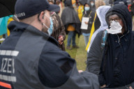 NEWS - Coronavirus:  Corona-Proteste in Frankfurt