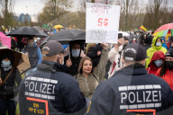 NEWS - Coronavirus:  Corona-Proteste in Frankfurt