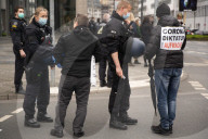 NEWS - Coronavirus:  Corona-Proteste in Frankfurt
