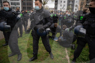 NEWS - Coronavirus:  Corona-Proteste in Frankfurt