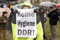 NEWS - Coronavirus:  Corona-Proteste in Frankfurt
