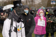 NEWS - Coronavirus:  Corona-Proteste in Frankfurt