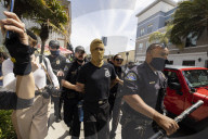 NEWS - Proud Boys an der "White Lives Matter"-Demonstration in Huntington Beach