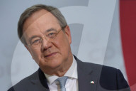 NEWS -  Rückendeckung durch Präsidium und Vorstand der CDU: Parteichef Armin Laschet bei der Pk in Berlin