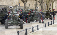 Royal Gun Salute for the Duke of Edinburgh at the Tower of London