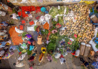 NEWS - Coronavirus: GemÃ¼semarkt in Bangladesch vor Beginn des Ramadans und des Lockdowns
