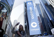 NEWS -  Börsengang von Coinbase Global an der Nasdaq, New York