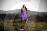 Writer and Journalist Anita Sethi photographed near Edale in the Peak District, Derbyshire.