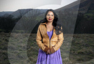 Writer and Journalist Anita Sethi photographed near Edale in the Peak District, Derbyshire.