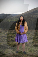 Writer and Journalist Anita Sethi photographed near Edale in the Peak District, Derbyshire.