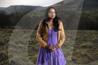 Writer and Journalist Anita Sethi photographed near Edale in the Peak District, Derbyshire.