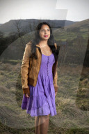 Writer and Journalist Anita Sethi photographed near Edale in the Peak District, Derbyshire.