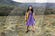 Writer and Journalist Anita Sethi photographed near Edale in the Peak District, Derbyshire.