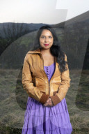 Writer and Journalist Anita Sethi photographed near Edale in the Peak District, Derbyshire.