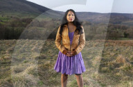 Writer and Journalist Anita Sethi photographed near Edale in the Peak District, Derbyshire.