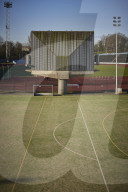 Sports facilities reopen as English lockdown restrictions ease. The Crystal Palace National Sports Centre prepares.