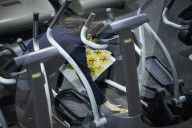 Sports facilities reopen as English lockdown restrictions ease. The Crystal Palace National Sports Centre prepares.