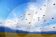 NEWS -  US-Fallschirmjäger üben in Pordenone, Italien 