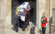 The funeral of Prince Philip is taking place at St George's Chapel in Windsor Castle