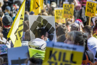 Several activist groups meet at Hyde Park corner and march to Parliament square to protest on the controversial Police, Crime, Sentencing and Courts Bill. Jeremy Corbyn gives a speech.