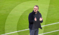 SPORT - Trainer Hansi Flick beim Spiel Bayern München gegen Leverkusen