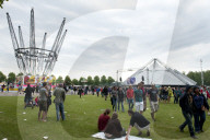 Ambiance impressions of the first day of the Rock Werchter 2011 festival (Belgium, 30/06/2011)