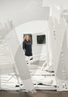 Artist Rachel Whiteread at the Gagosian Gallery