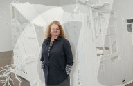 Artist Rachel Whiteread at the Gagosian Gallery