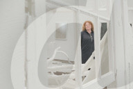 Artist Rachel Whiteread at the Gagosian Gallery