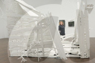 Artist Rachel Whiteread at the Gagosian Gallery