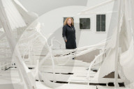 Artist Rachel Whiteread at the Gagosian Gallery
