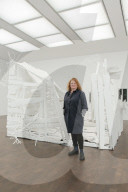 Artist Rachel Whiteread at the Gagosian Gallery