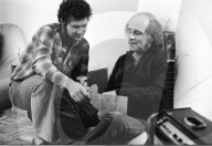 Robert Charlebois et Leo Ferre 

