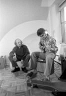 Robert Charlebois et Leo Ferre 

