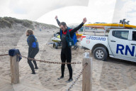 ‘Respect the water’: RNLI lifeguard training in Cornwall. Ahead of a busy summer of domestic tourism in the UK, qualified lifeguards and trainees rehearse life-saving procedures