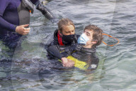 ‘Respect the water’: RNLI lifeguard training in Cornwall. Ahead of a busy summer of domestic tourism in the UK, qualified lifeguards and trainees rehearse life-saving procedures