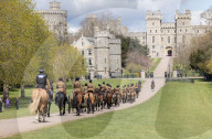 The funeral of Prince Philip is taking place at St George's Chapel in Windsor Castle