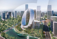 FEATURE -  Riesiger 0-förmiger Turm soll Wahrzeichen für chinesischen Tech-Riesen OPPO werden