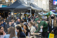 Crowds surge back to London’s West End as lockdown curbs are lifted