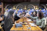 Crowds surge back to London’s West End as lockdown curbs are lifted