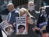 Campaign Against Anti-semitism rally.

The UK Jewish community demonstrates against antisemitism in France after murderer spared trial for the murdering of Dr Sarah Halimi at the Embassy of France, London.