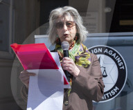 Campaign Against Anti-semitism rally.

The UK Jewish community demonstrates against antisemitism in France after murderer spared trial for the murdering of Dr Sarah Halimi at the Embassy of France, London.