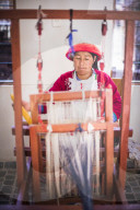 Ccaccaccollo weaving community, Sacred Valley of the Incas, near Cusco, Peru