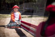 Ccaccaccollo weaving community, Sacred Valley of the Incas, near Cusco, Peru