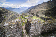 Sayacmarca (Sayaqmarka) Inca ruins, Inca Trail Trek day 3, Cusco Region, Peru