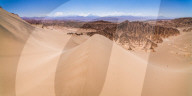 Sand dunes at Death Valley (Valle de la Muerte), San Pedro de Atacama, Atacama Desert, North Chile