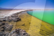 Laguna Cejar (aka floating salt lake lagoon), Atacama Desert, North Chile
