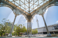 National Mosque (Masjid Negara Mosque or Grand Mosque), Kuala Lumpur, Malaysia