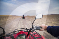 Quadbiking in Paracas National Reserve (Reserva Nacional de Paracas), Ica, Peru